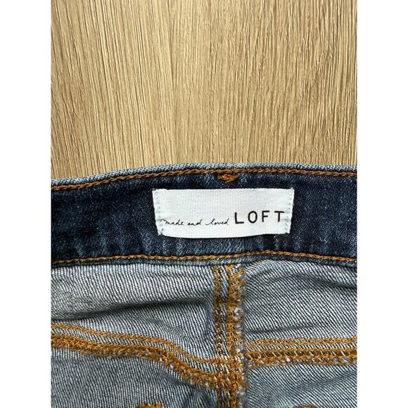 LOFT Denim Jeans, Ankle Length, Skinny Size 24 / 00 - Picture 4 of 6